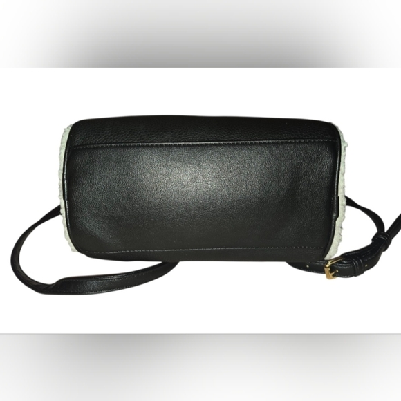 Juicy Couture Black and White 2-Way Crossbody/Satchel Bag - Picture 5 of 8